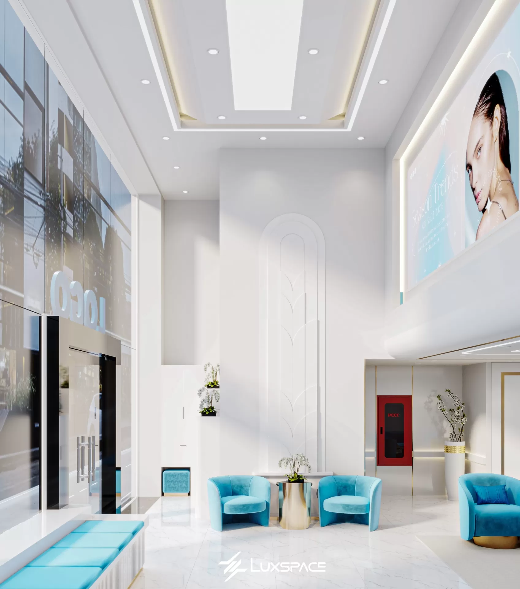 BK International - Thiết kế thẩm mỹ viện hiện đại, đẳng cấp